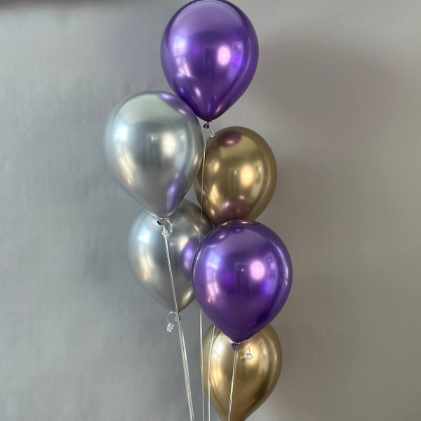 Фонтан из 6 шаров "Водопад"