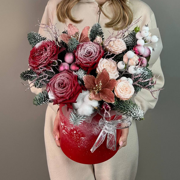 Букет "Еловые мотивы"