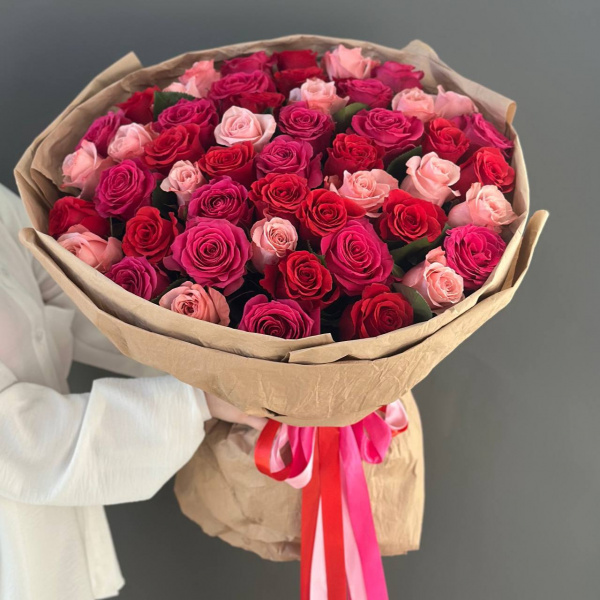 Букет "51 рубин"