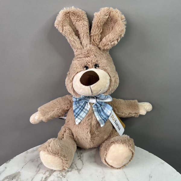 Зайчик веселый друг 32 см