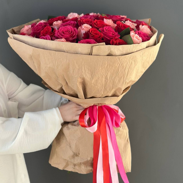 Букет "51 рубин"