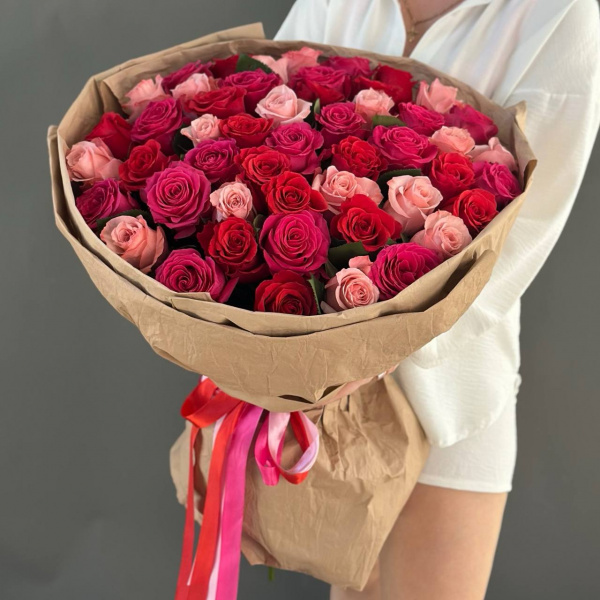 Букет "51 рубин"