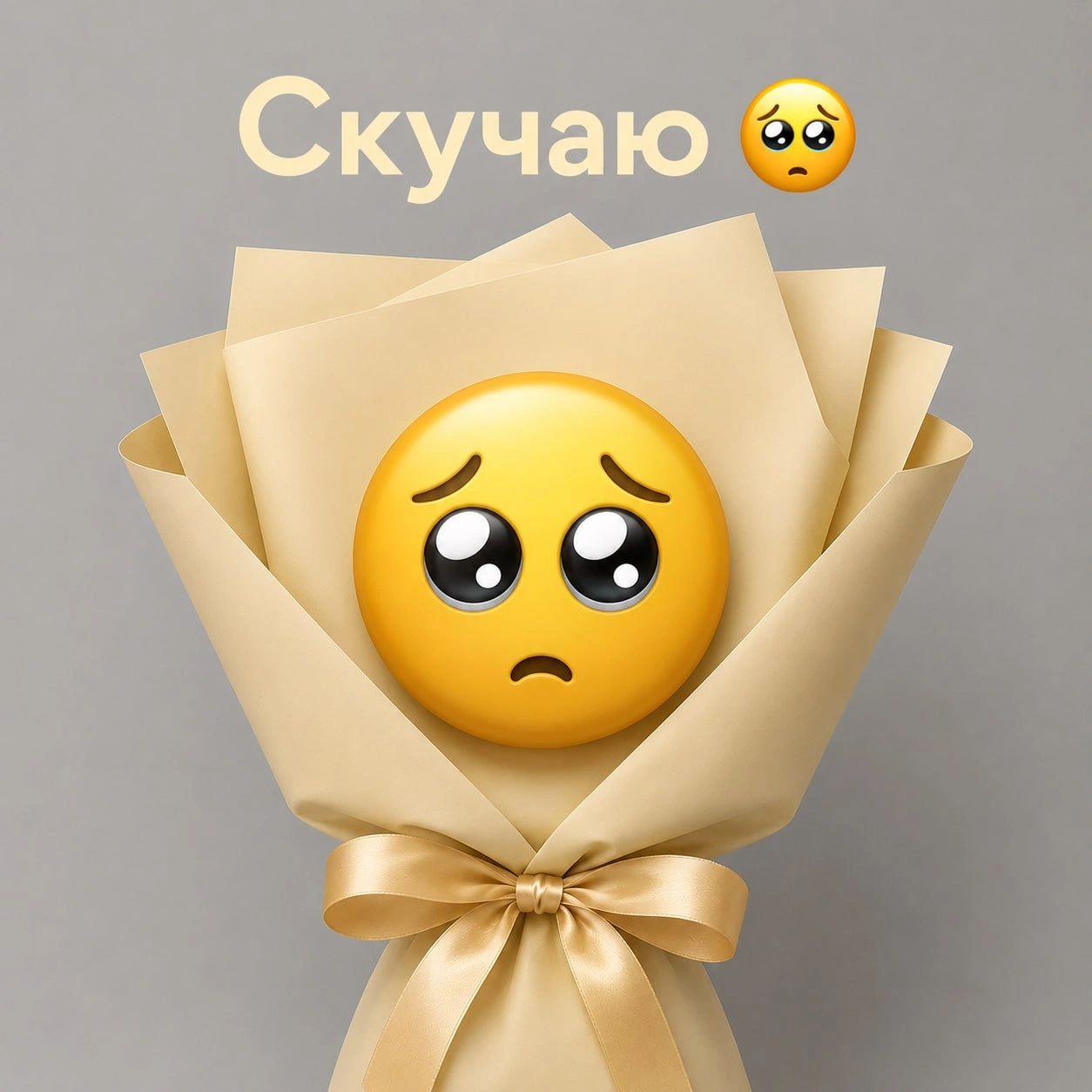 Букет-сюрприз "Скучаю"